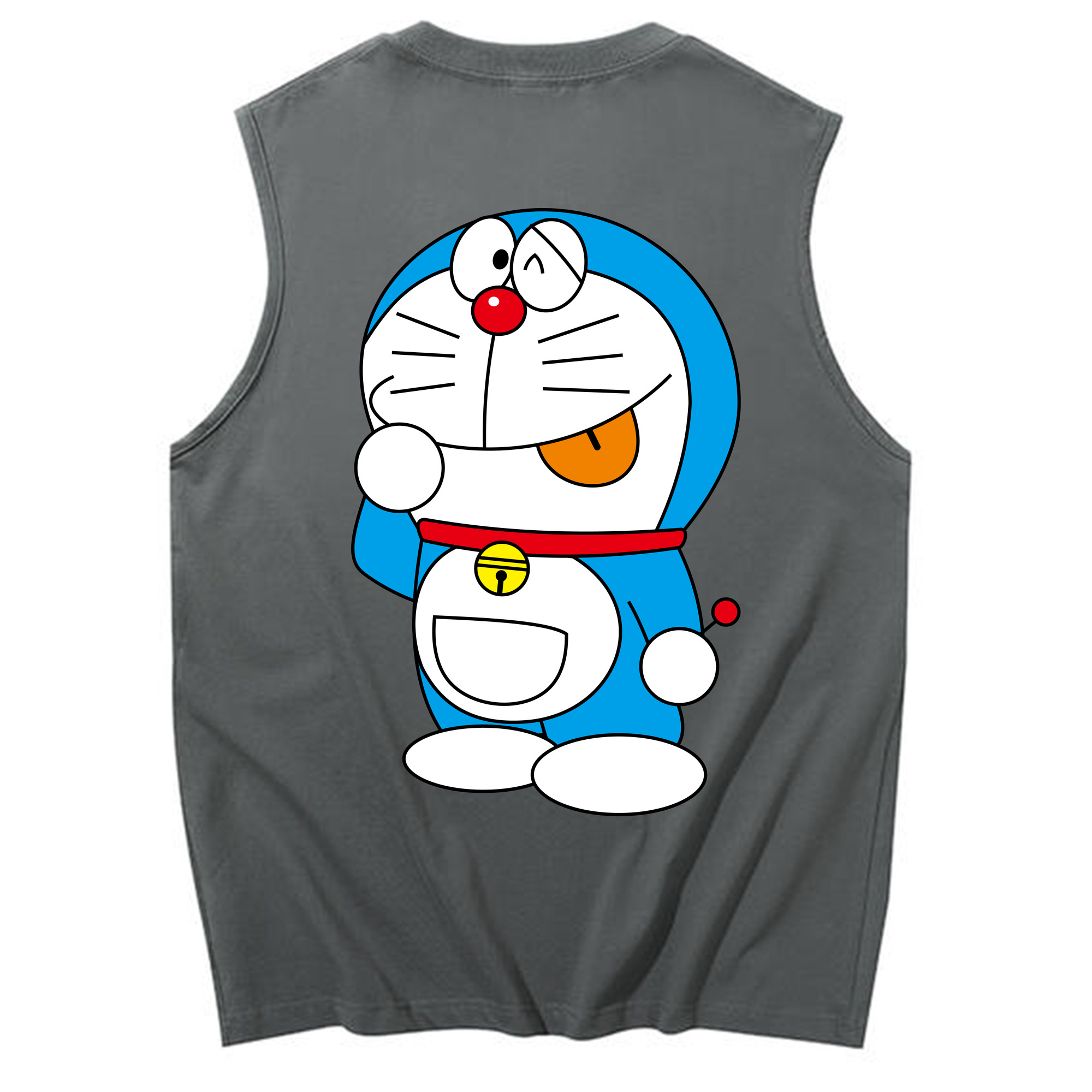 （画像用） ドラえもん Doraemon コットン100％タンクトップ（背面プリント）
